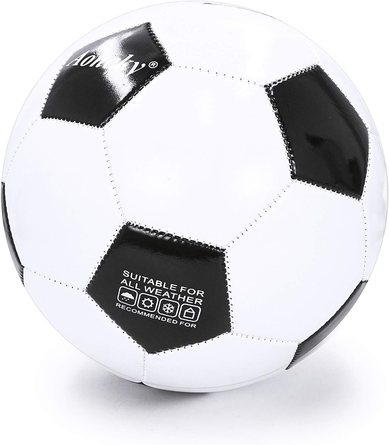 Aoneky Adult Size 5 Traditional Soccer Ball - Ships Deflated, Pump Included - Image 6